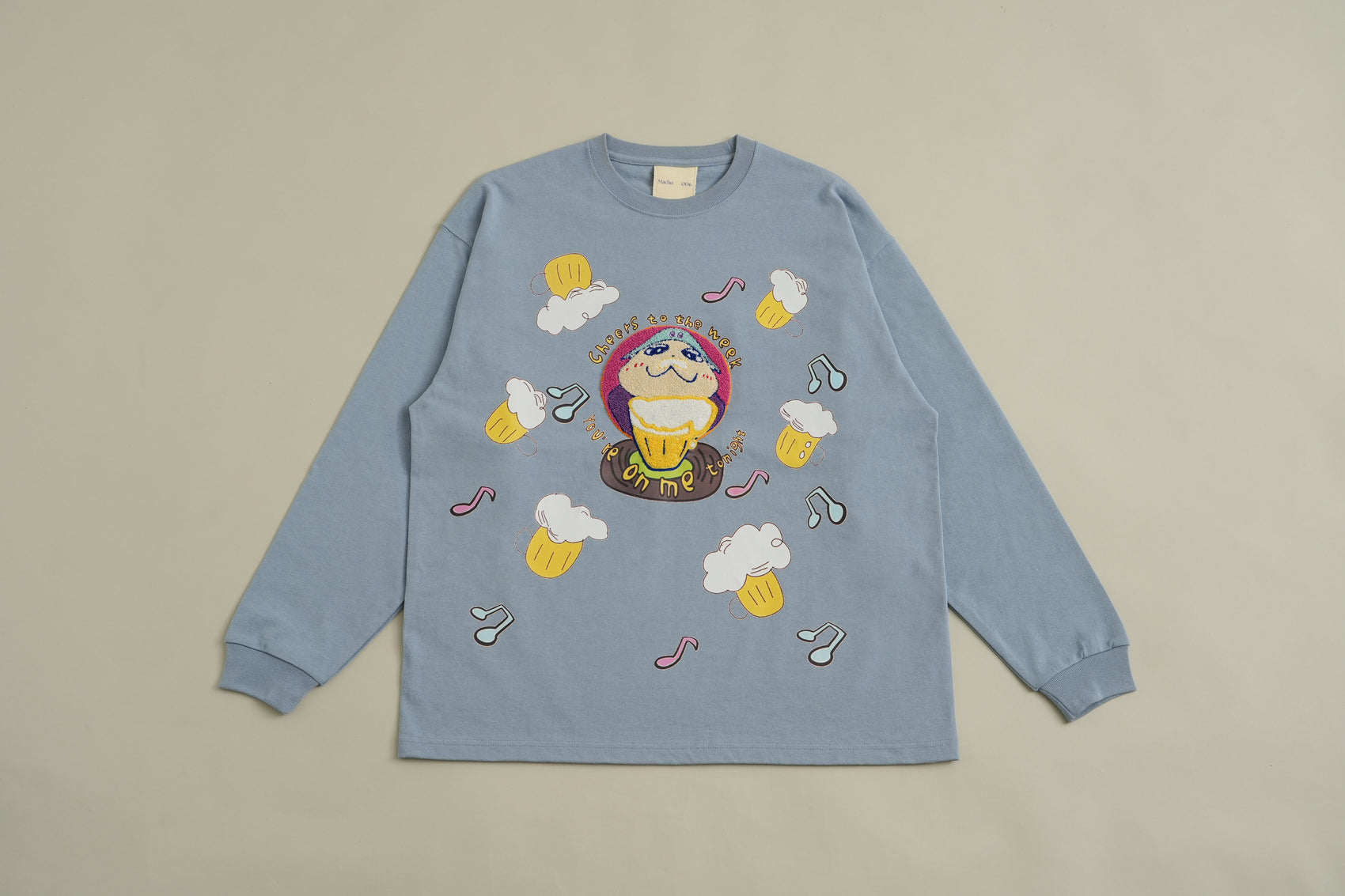 006 Thank you for your hard work this week. I'll treat you to a drink. long shirts
