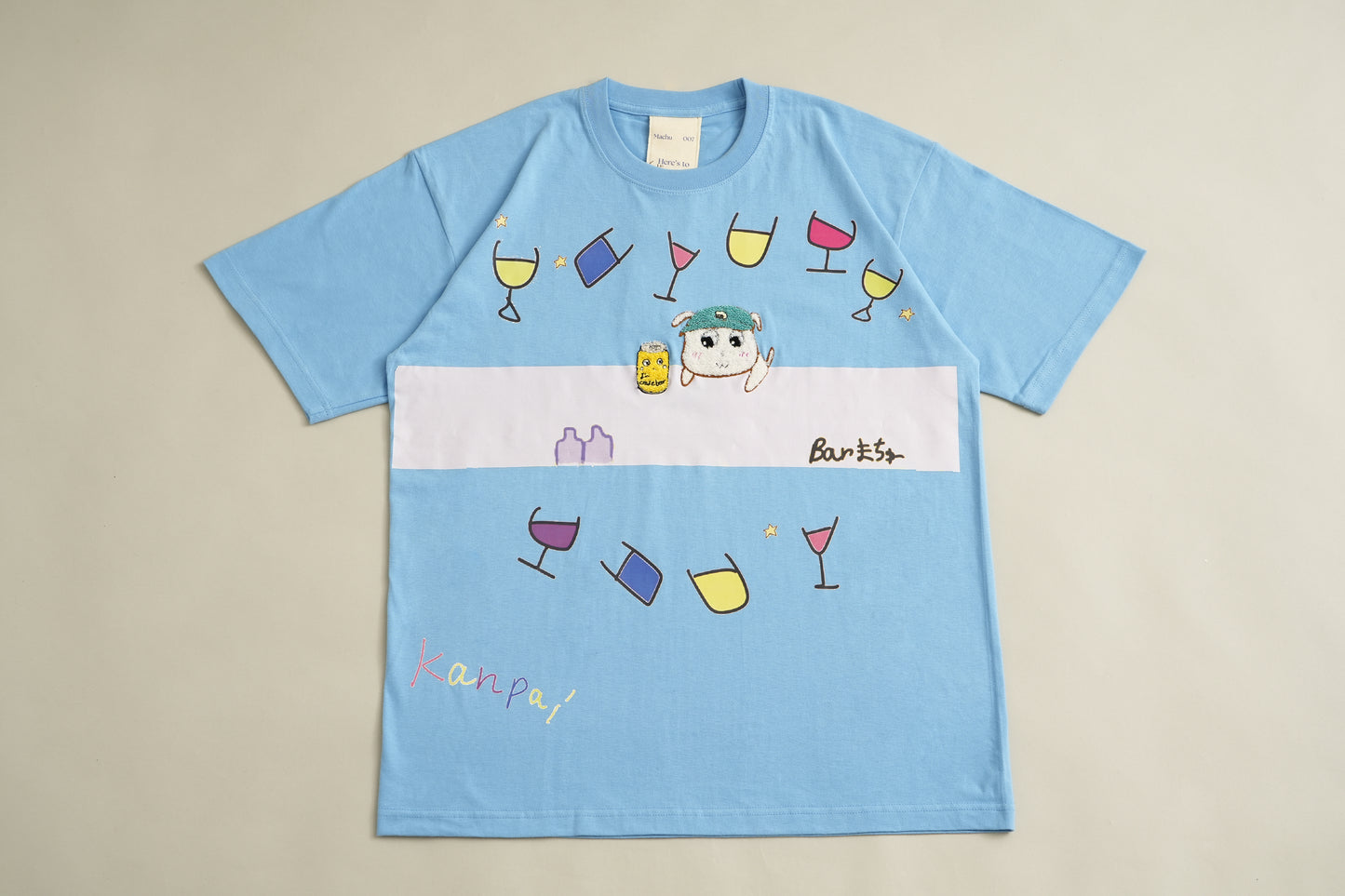 Cheers to a wonderful encounter at the 007 bar T-shirt (tipsy version)