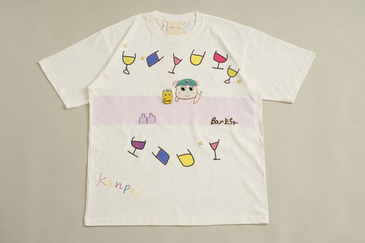 007バーでのステキな出会いに乾杯Tshirt (ほろ酔いver)