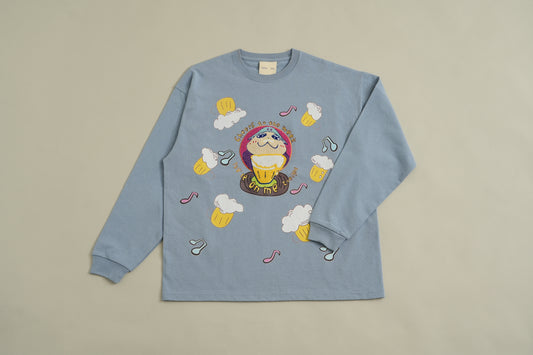 006今週もおつかれ一杯おごるよ long shirts